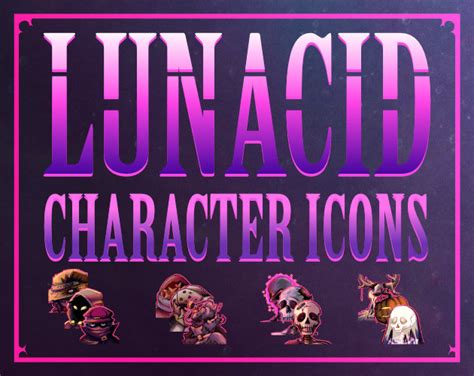 Devlog Lunacid Character Icons Pack By Arrow Griffon