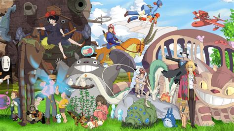 Studio Ghibli Aesthetic Desktop Wallpapers Wallpapers