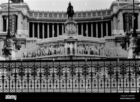 Rome Italy Victor Emmanuel Nationaldenkmal Das Victor Emmanuel Ii