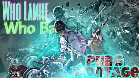 PUBG Best Edited MONTAGE Woh Lamhe Woh Baatein Foysal Khan Kobi