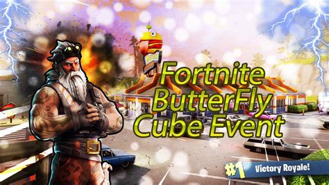 Fortnite Full Cube Butterfly Event Live Youtube