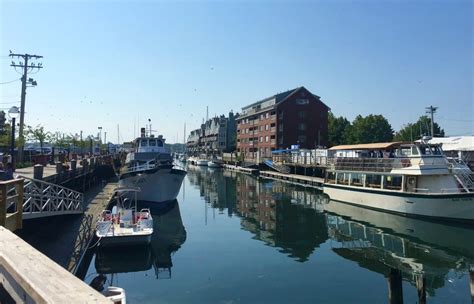 Old Port Portland Maine Map