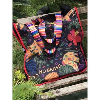 M Xi Bolsa Estilo Farm Ecobag Feito No Brasil Po Shopee Brasil