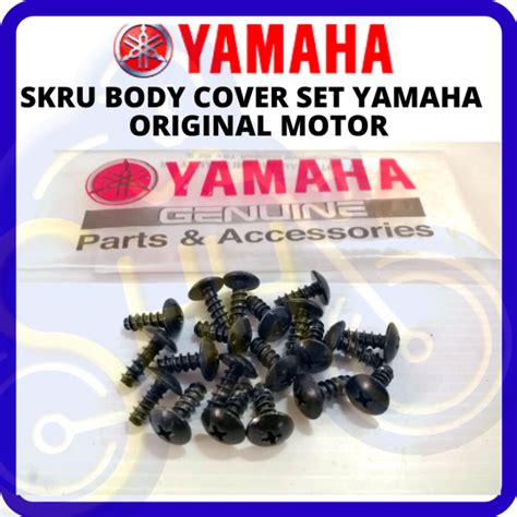 1PCS SKRU DRIVER 1 PCS ORIGINAL MOTOR SKRU SRCEW BODY COVER YAMAHA