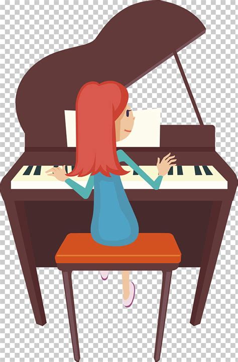 Clipart Piano Player