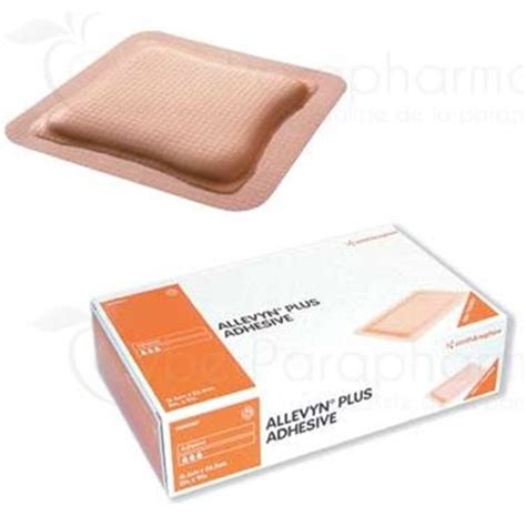 Allevyn Plus Adhesive Dressing Hydrocellular Thick Sticky Edges To