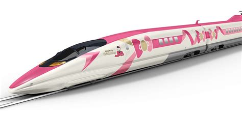 Ride the super cute Hello Kitty Shinkansen!