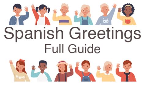 Spanish Greetings Full Guide Alina Spanish