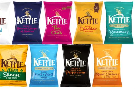 Kettle Chips Tastes Of Britain Range Is Reminder Of Nations Favourite