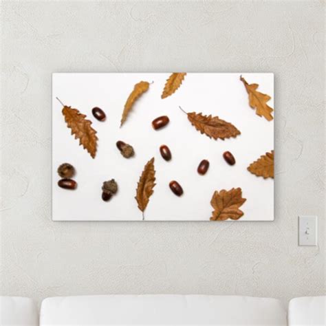 Winston Porter Leaf On Canvas Photograph Wayfair