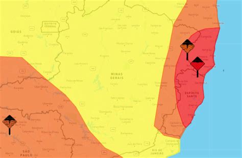 Alerta Vermelho Para Alagamentos E Deslizamentos No ES ES360