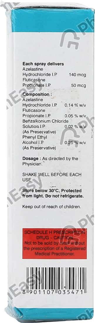 Azeflo Bottle Of 7ml Nasal Spray Uses Side Effects Price And Dosage