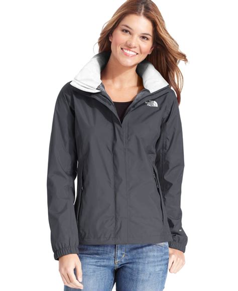 The North Face Jacket Resolve Zip Up Waterproof Coats Women Macy