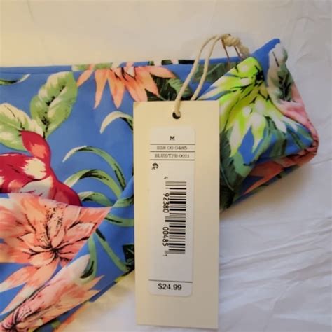 Tori Praver Swimwear Swim Tori Praver Blue Floral Bikini Swimsuit