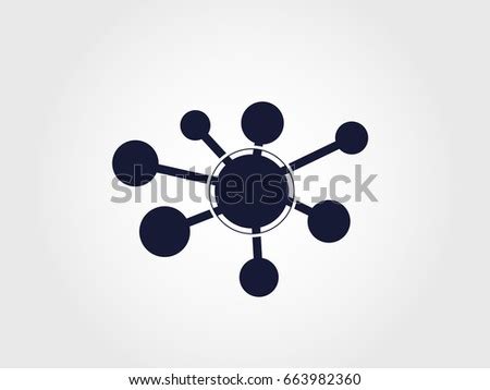 Business Network Icon Vector Stock Vector 663982360 - Shutterstock