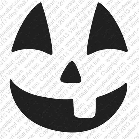 Free Printable Easy Funny Jack O Lantern Face Stencils Patterns Jack