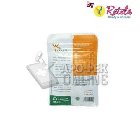 Jual Youvit Multivitamin Dewasa 1 Box 6 Sachet Shopee Indonesia