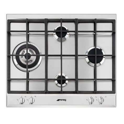 Smeg Built In Hob Burners Cm Gas Cast Iron Full Safety Stainless