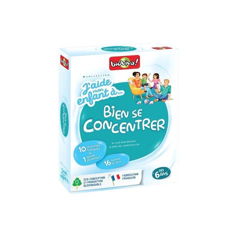 Bioviva J aide mon enfant à bien se concentrer