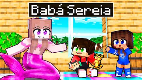 A Bab Da Miika Uma Sereia No Minecraft Miika Youtube