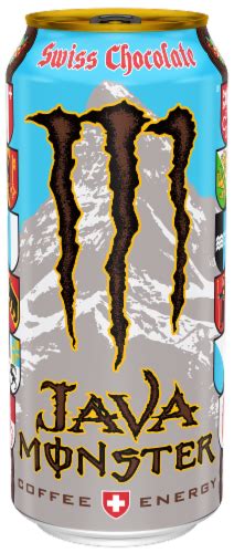 Java Monster Swiss Chocolate Coffee Energy Drink 15 Fl Oz Kroger