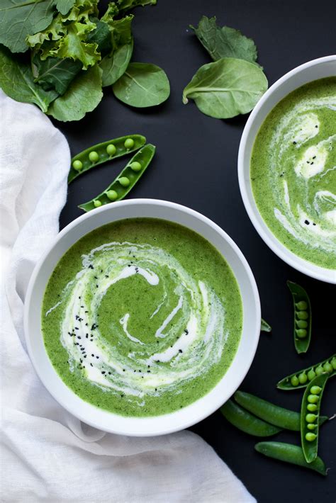 Spring Green Soup With Sugar Snap Peas A Calculated Whisk