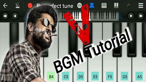 V Bgm Tutorial Perfect Piano Walk Band Youtube