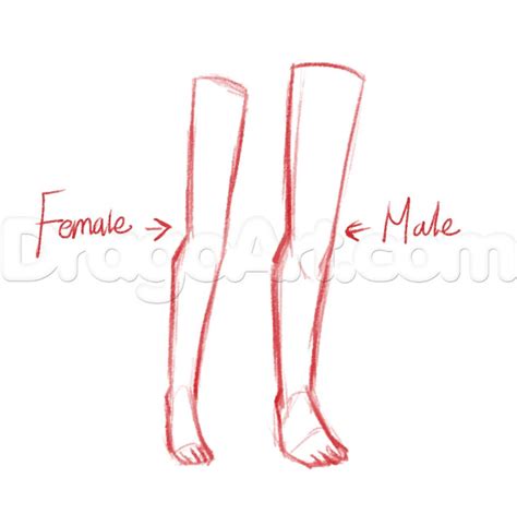 How To Draw Anime Legs Easy Drawing Tutorial 16 Steps Toons Mag