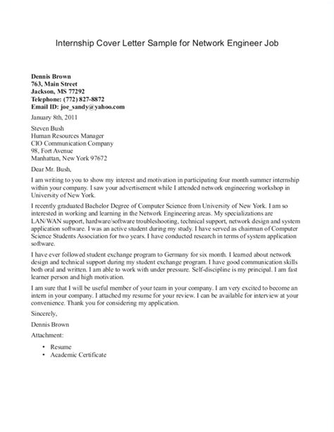 Sample Cover Letter For Practicum Williamson