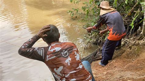 S Deu Tempo De Gritar Segura Que Peixe Grande Pescaria Caipira E