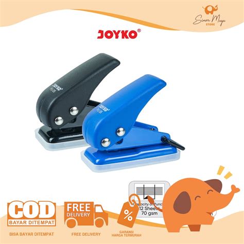 Jual Joyko Punch Pu Pembolong Kertas Satu Lubang One Hole Punch