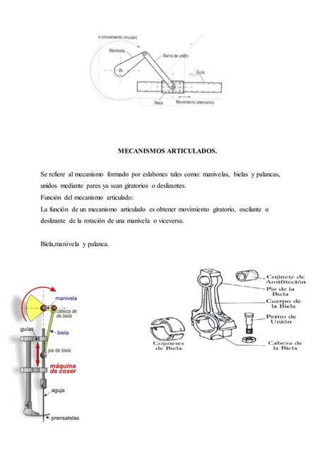 Palancas Y Mecanismos Articulados PDF