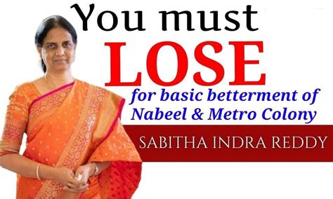 Jalpally Why Nabeel Colony Residents Want Sabitha Indira Reddy To Lose