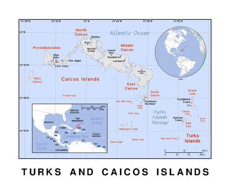 Maps Of Turks And Caicos Islands Collection Of Maps Of Turks And