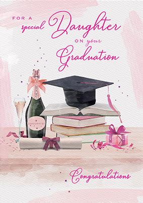 Daughter Graduation Congrats Card | Funky Pigeon