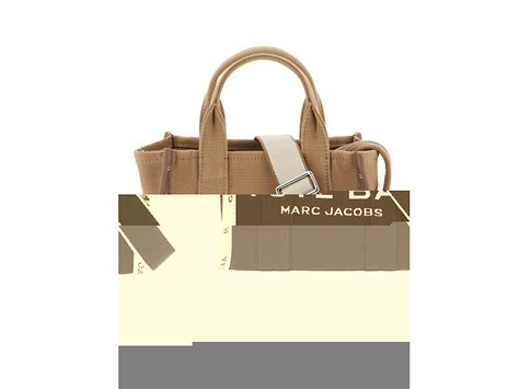 SASOM กระเปา Marc Jacobs The Jacquard Small Tote Bagblack Cow