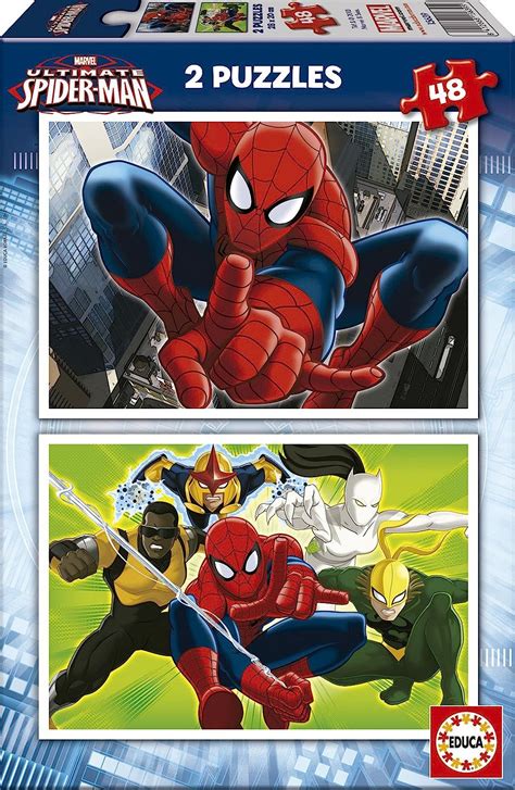 Educa Borras Puzzles Ultimate Spider Man Pieces Amazon Co Uk