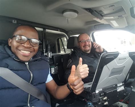 International students welcomed to take ride-along with Sudbury Police | CBC News