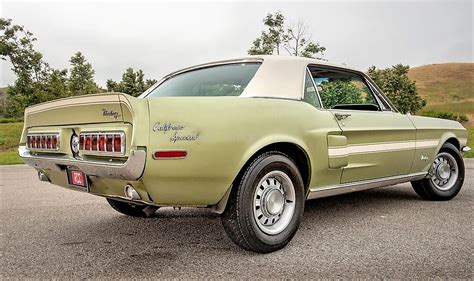 Briefly produced 1968 Ford Mustang California Special coupe