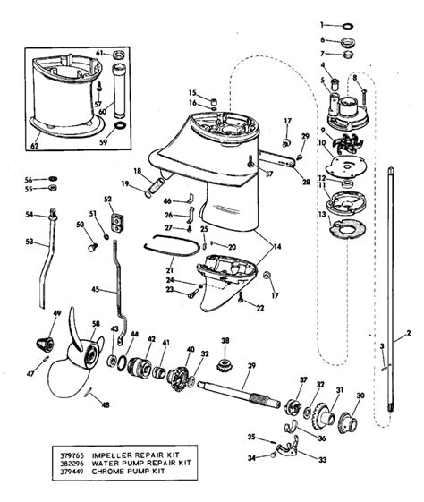 Evinrude Parts Lookup Diagram