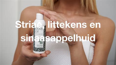 Huidolie Met Tea Tree Olie Om Striae Littekens Sinaasappelhuid Of