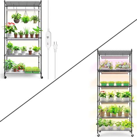 Amazon Barrina Plant Stand With Grow Light LED Full Spectrum