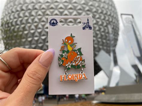 New Florida Orange Bird Pin Joins The Walt Disney World 50th