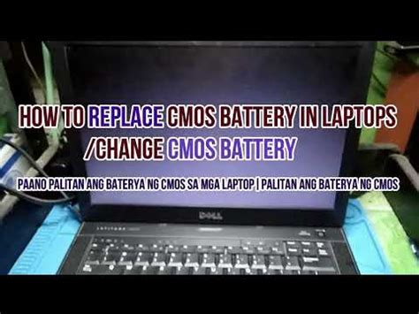 How To Replace Cmos Battery In Laptops Change CMOS Battery YouTube