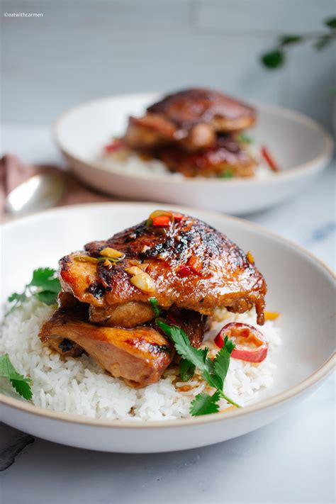 Filipino Chicken Adobo With Coconut Milk Eat With Carmen