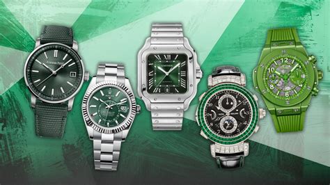 Les Plus Belles Montres Vertes Pour Homme De Gq France