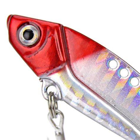 Paquete x 5 Señuelos Duros Metal Pesca Deportiva Tipo Minnow Alevin Vib