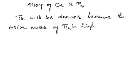 SOLVED:A substitutional alloy is prepared using two metals: Mo and W ...