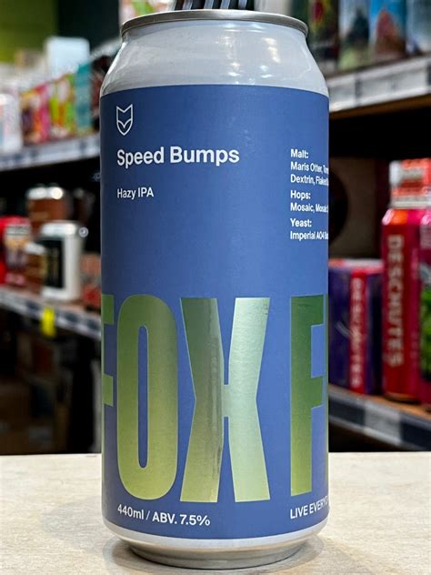 Fox Friday Speed Bumps Hazy Ipa 440ml Can Single