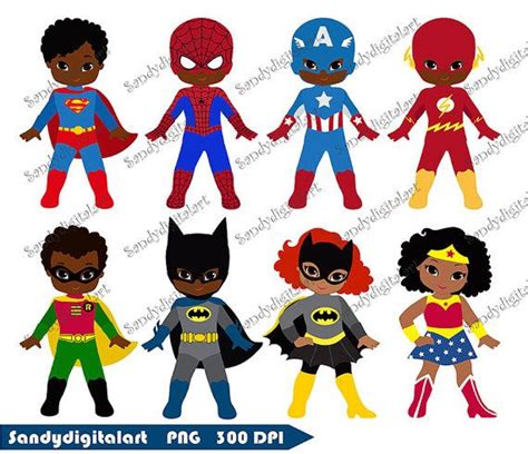 African American Superhero Boy Clipart 10 Free Cliparts Download